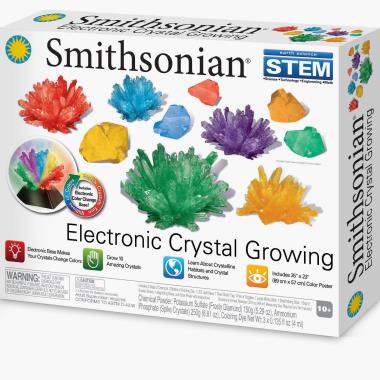The Smithsonian LED Crystal Growing Kit
